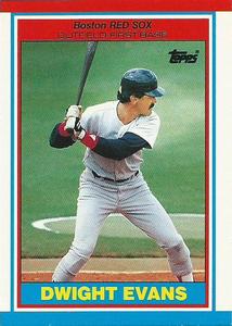 1989 Topps UK Minis Baseball Cards     024      Dwight Evans